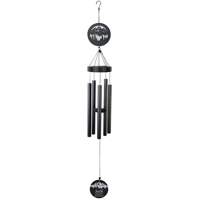 45" SOLAR WIND CHIME -FAITH