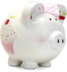 Piggy Bank Cupcake