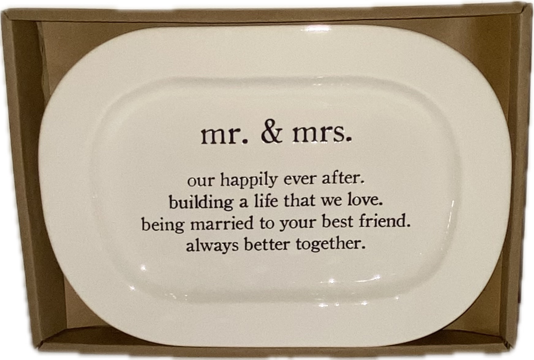 Mr. & Mrs. Plate