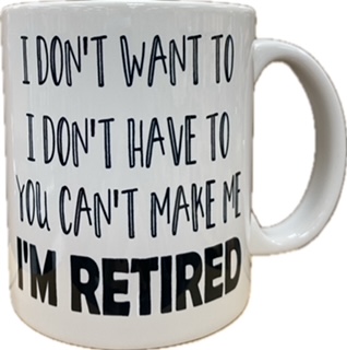 Retirement mug