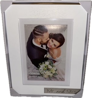 Mr. & Mrs. 5 x 7 Picture Frame