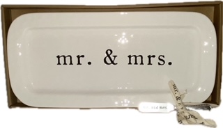 Mr. & Mrs. Hostess Plate