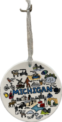 Michigan Ornament